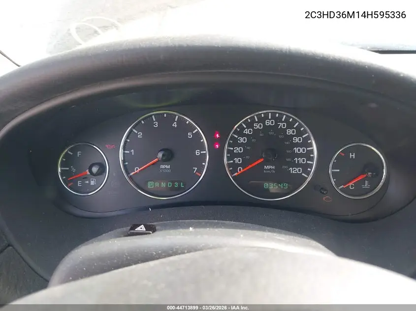 2004 Chrysler Concorde Lxi VIN: 2C3HD36M14H595336 Lot: 44713899