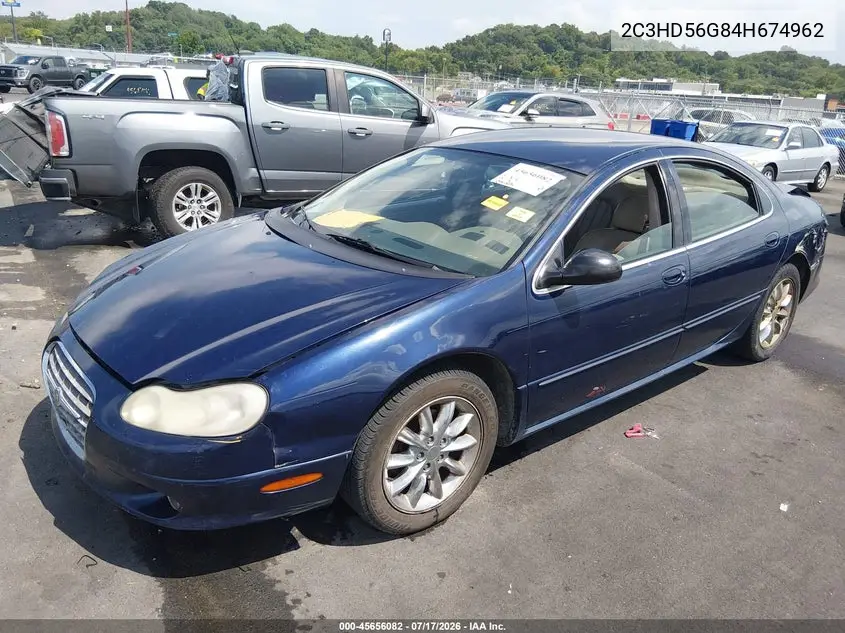 2004 Chrysler Concorde Limited VIN: 2C3HD56G84H674962 Lot: 45656082