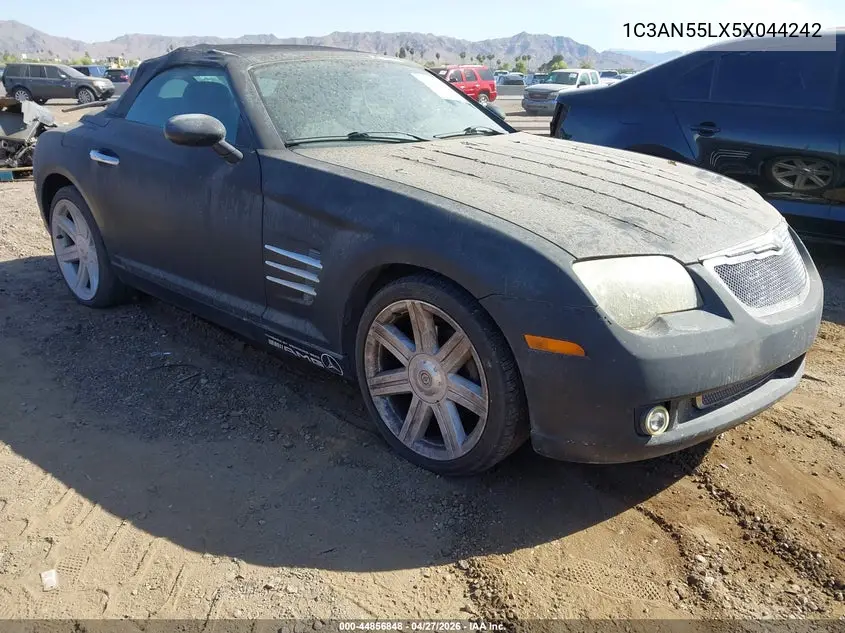 2005 Chrysler Crossfire VIN: 1C3AN55LX5X044242 Lot: 44856848