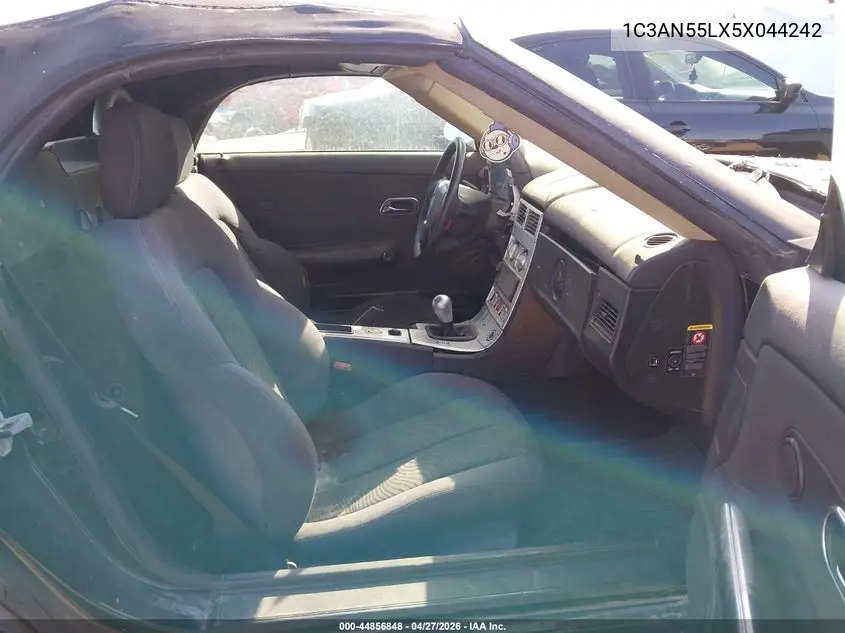 2005 Chrysler Crossfire VIN: 1C3AN55LX5X044242 Lot: 44856848