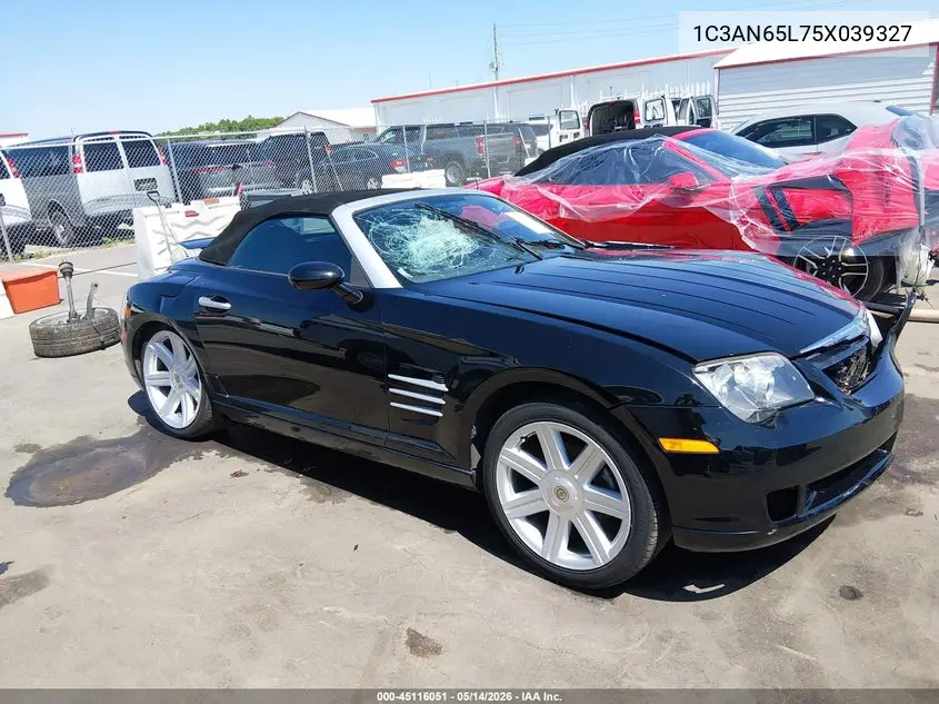2005 Chrysler Crossfire Limited VIN: 1C3AN65L75X039327 Lot: 45116051