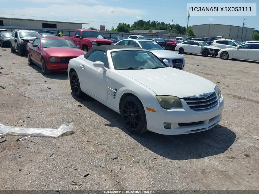 2005 Chrysler Crossfire Limited VIN: 1C3AN65LX5X053111 Lot: 45201118
