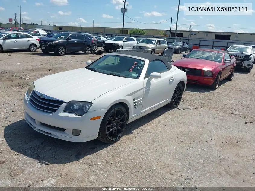 2005 Chrysler Crossfire Limited VIN: 1C3AN65LX5X053111 Lot: 45201118