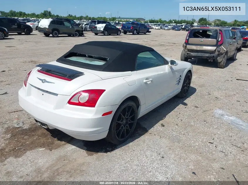 2005 Chrysler Crossfire Limited VIN: 1C3AN65LX5X053111 Lot: 45201118