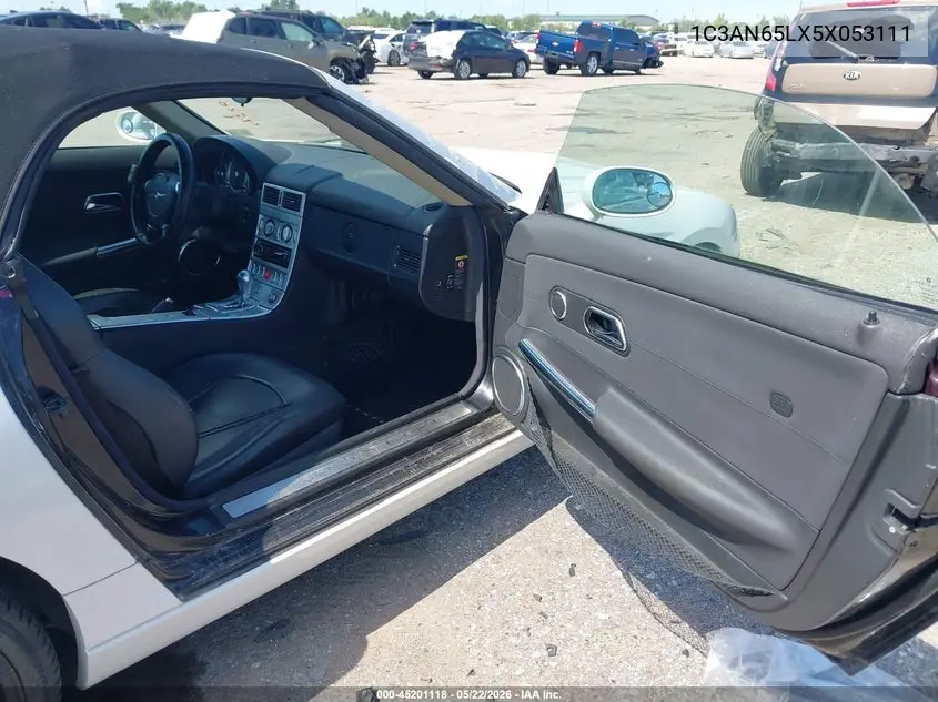 2005 Chrysler Crossfire Limited VIN: 1C3AN65LX5X053111 Lot: 45201118