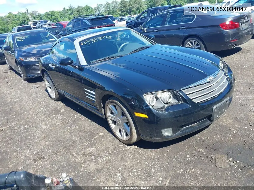 2005 Chrysler Crossfire Limited VIN: 1C3AN69L65X034047 Lot: 45363973