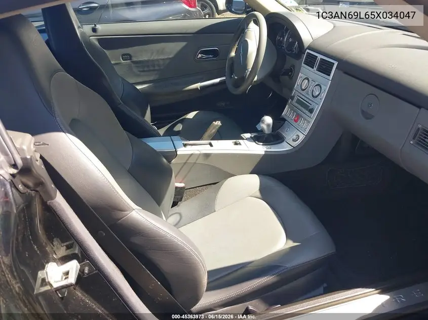 2005 Chrysler Crossfire Limited VIN: 1C3AN69L65X034047 Lot: 45363973