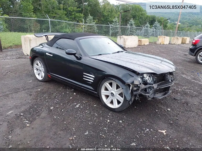 2005 Chrysler Crossfire Limited VIN: 1C3AN65L85X047405 Lot: 45680372
