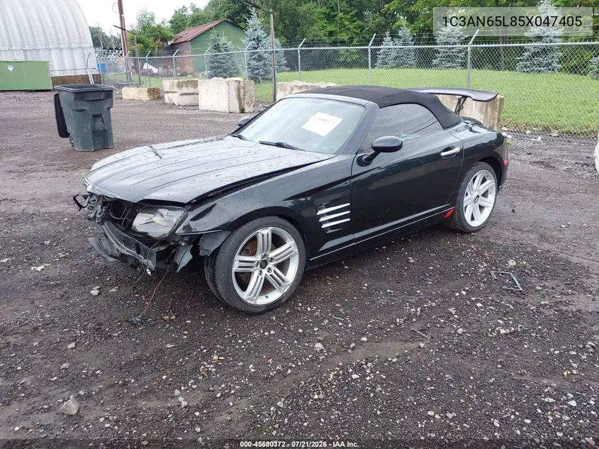 2005 Chrysler Crossfire Limited VIN: 1C3AN65L85X047405 Lot: 45680372