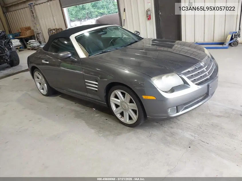 2005 Chrysler Crossfire Limited VIN: 1C3AN65L95X057022 Lot: 45688068