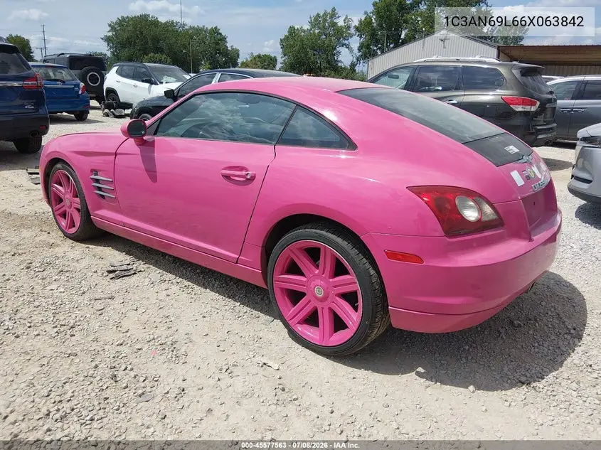2006 Chrysler Crossfire Limited VIN: 1C3AN69L66X063842 Lot: 45577563