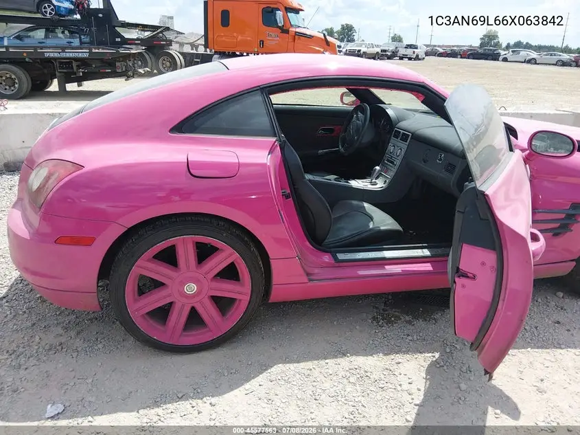 2006 Chrysler Crossfire Limited VIN: 1C3AN69L66X063842 Lot: 45577563