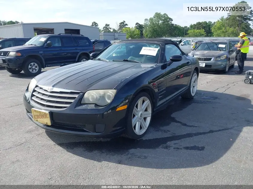 2007 Chrysler Crossfire VIN: 1C3LN55L97X070553 Lot: 45240531