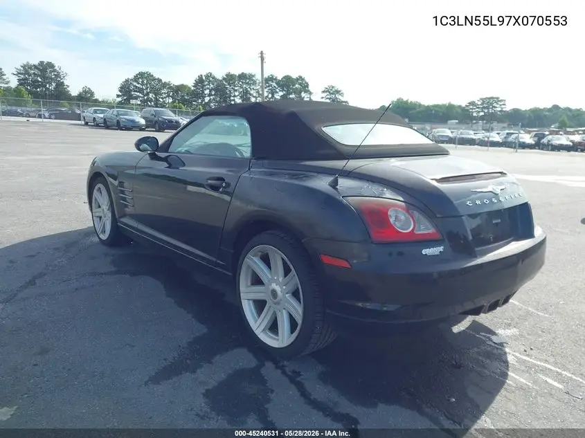 2007 Chrysler Crossfire VIN: 1C3LN55L97X070553 Lot: 45240531