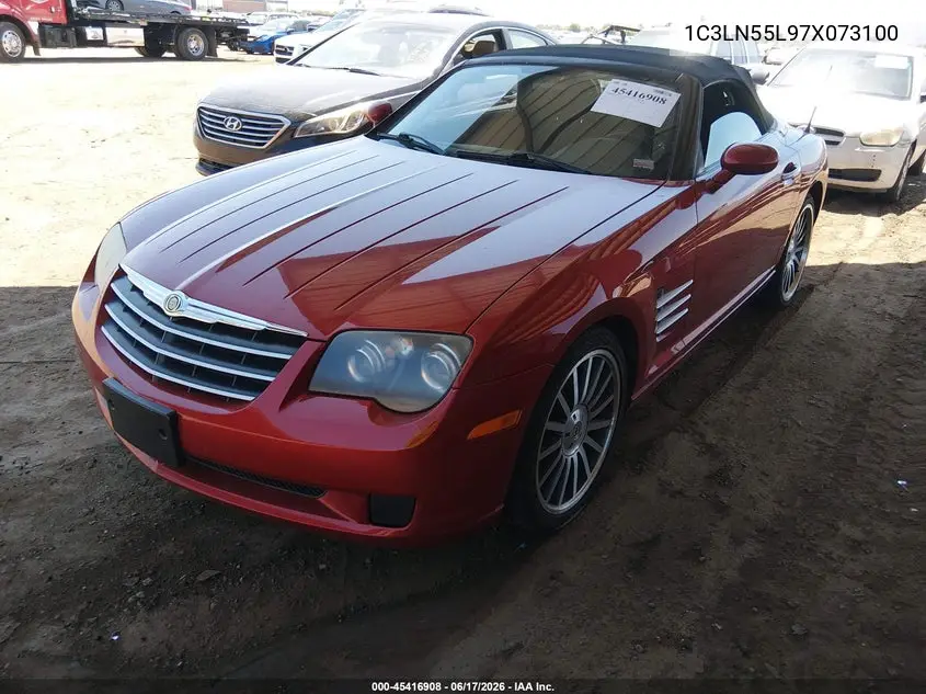2007 Chrysler Crossfire VIN: 1C3LN55L97X073100 Lot: 45416908