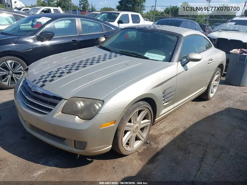2007 Chrysler Crossfire Limited VIN: 1C3LN69L77X070700 Lot: 45513555