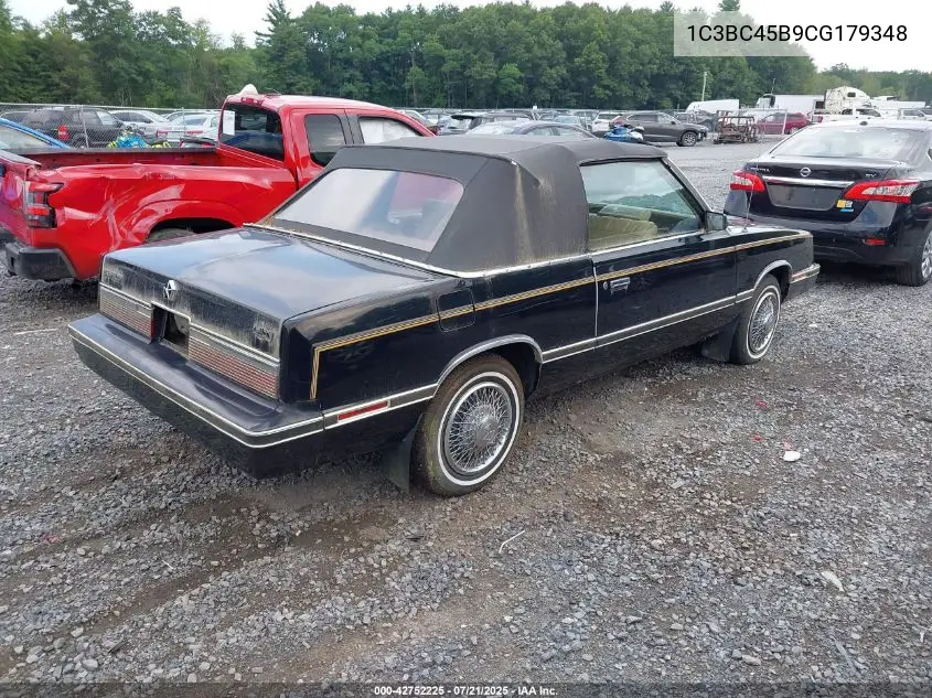1982 Chrysler Lebaron VIN: 1C3BC45B9CG179348 Lot: 42752225