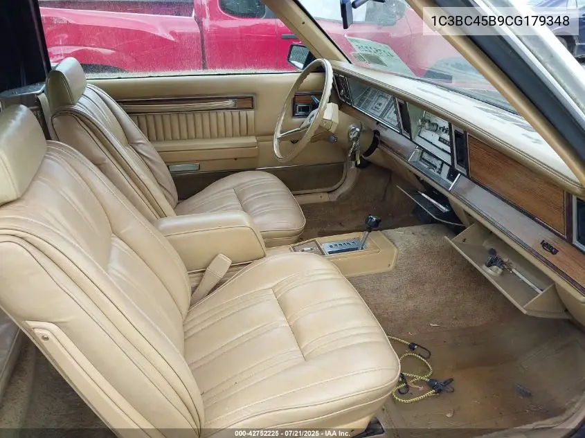 1982 Chrysler Lebaron VIN: 1C3BC45B9CG179348 Lot: 42752225