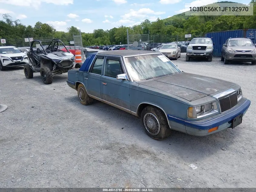 1988 Chrysler Lebaron VIN: 1C3BC56K1JF132970 Lot: 45312755
