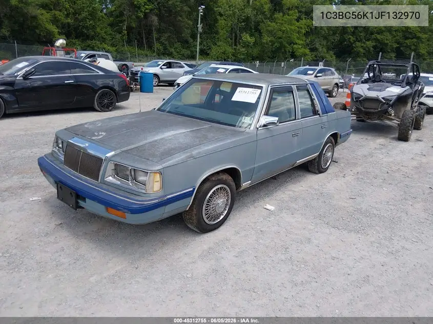 1988 Chrysler Lebaron VIN: 1C3BC56K1JF132970 Lot: 45312755