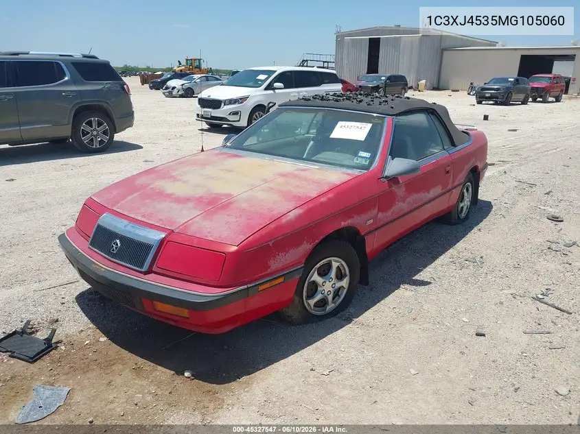 1991 Chrysler Lebaron VIN: 1C3XJ4535MG105060 Lot: 45327547