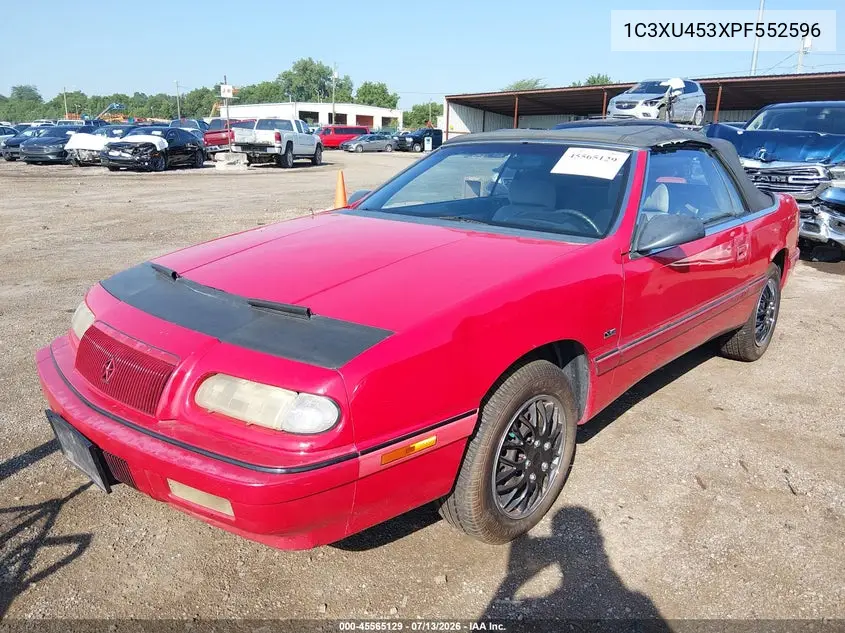 1993 Chrysler Lebaron VIN: 1C3XU453XPF552596 Lot: 45565129