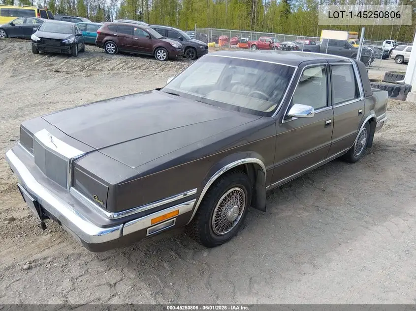1988 Chrysler New Yorker C-Body Landau VIN: 1C3BU6638JD155332 Lot: 45250806