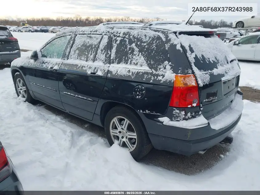 2A8GF68X37R243988 2007 Chrysler Pacifica Touring