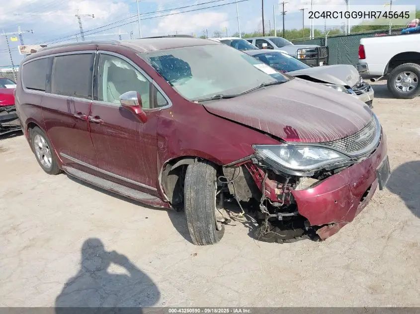 2C4RC1GG9HR745645 2017 Chrysler Pacifica Limited