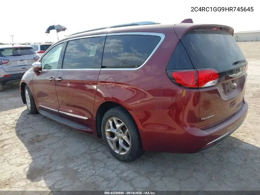 2C4RC1GG9HR745645 2017 Chrysler Pacifica Limited