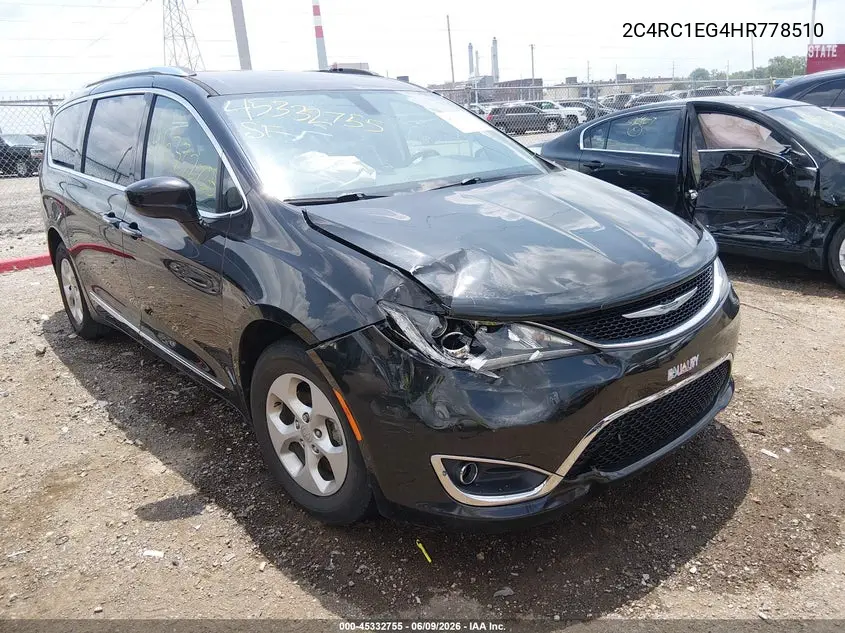 2017 Chrysler Pacifica Touring-L Plus VIN: 2C4RC1EG4HR778510 Lot: 45332755
