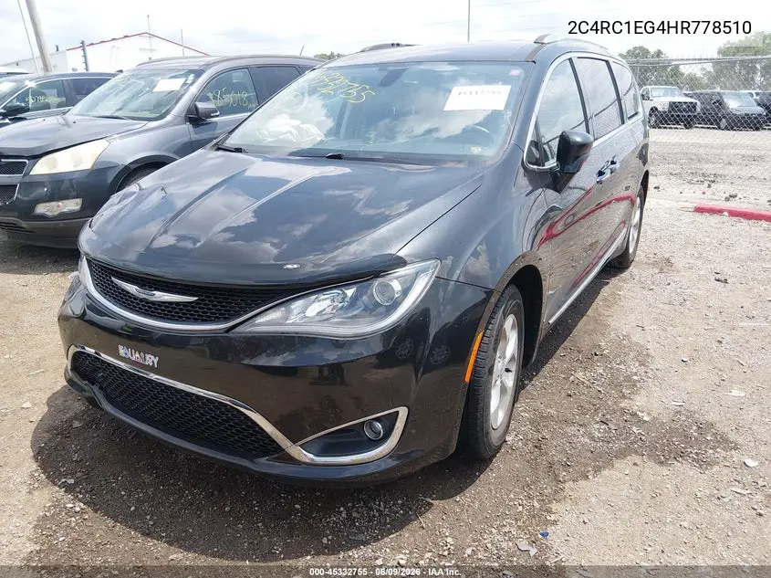 2017 Chrysler Pacifica Touring-L Plus VIN: 2C4RC1EG4HR778510 Lot: 45332755