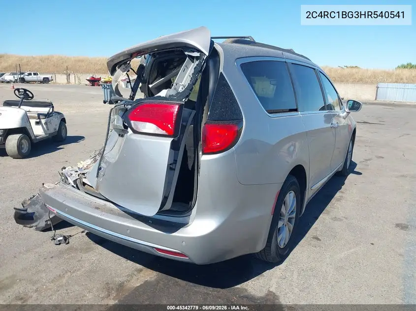 2017 Chrysler Pacifica Touring-L VIN: 2C4RC1BG3HR540541 Lot: 45342779