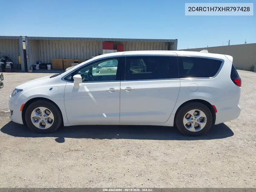 2017 Chrysler Pacifica Hybrid Touring Plus VIN: 2C4RC1H7XHR797428 Lot: 45434890