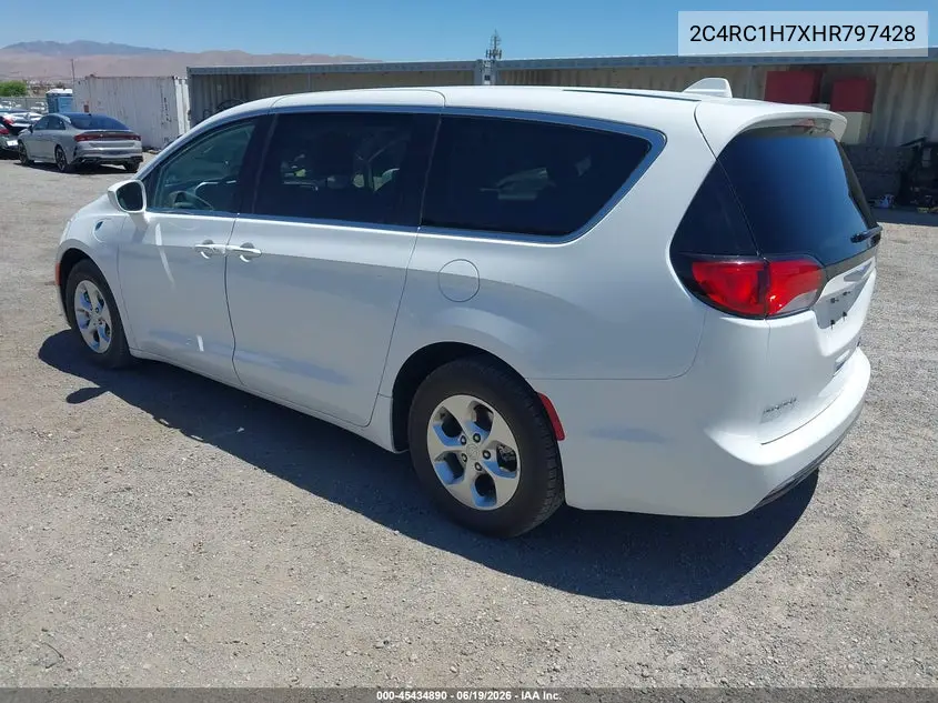 2017 Chrysler Pacifica Hybrid Touring Plus VIN: 2C4RC1H7XHR797428 Lot: 45434890