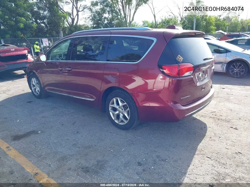 2017 Chrysler Pacifica Touring-L Plus VIN: 2C4RC1EG0HR684074 Lot: 45625024