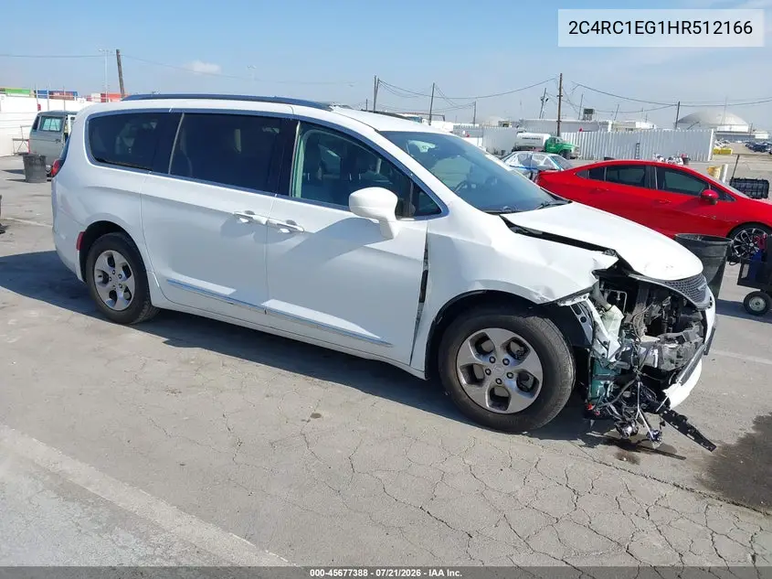 2017 Chrysler Pacifica Touring-L Plus VIN: 2C4RC1EG1HR512166 Lot: 45677388