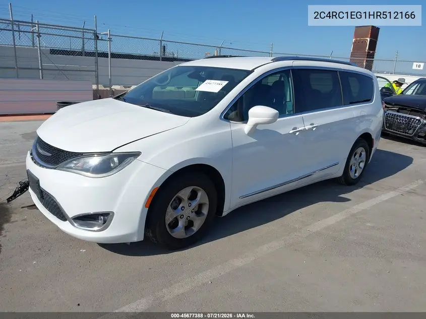 2017 Chrysler Pacifica Touring-L Plus VIN: 2C4RC1EG1HR512166 Lot: 45677388