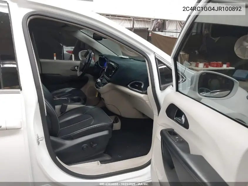 2C4RC1GG4JR100892 2018 Chrysler Pacifica Limited