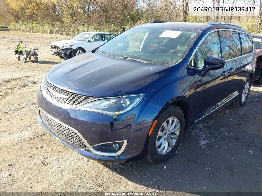 2C4RC1BG6JR139412 2018 Chrysler Pacifica Touring L