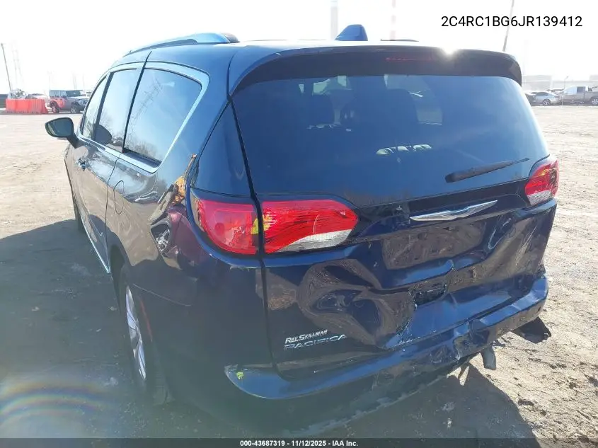 2C4RC1BG6JR139412 2018 Chrysler Pacifica Touring L