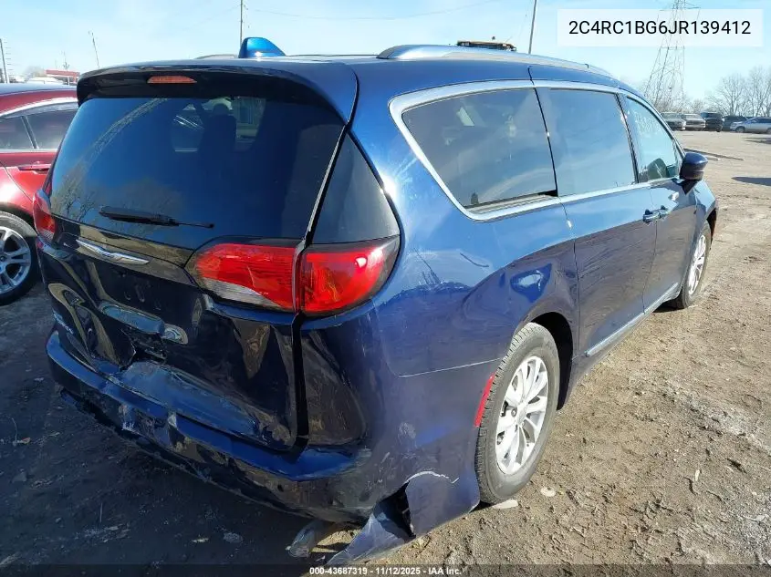 2C4RC1BG6JR139412 2018 Chrysler Pacifica Touring L