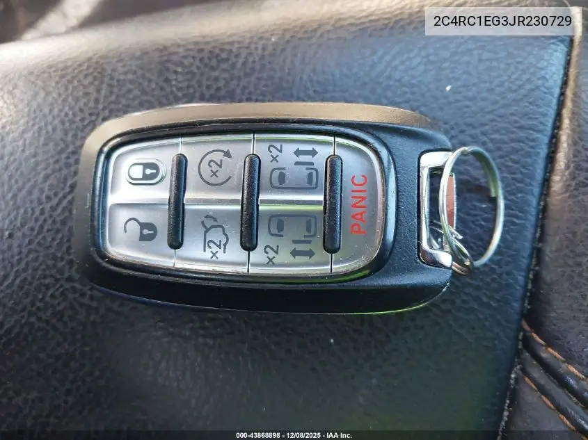 2C4RC1EG3JR230729 2018 Chrysler Pacifica Touring L Plus