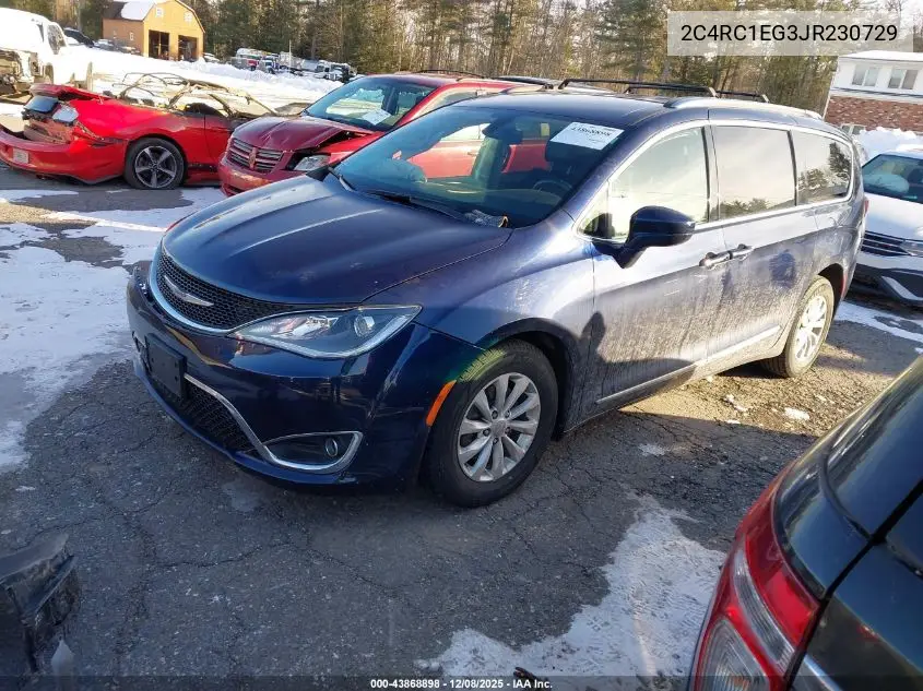 2C4RC1EG3JR230729 2018 Chrysler Pacifica Touring L Plus