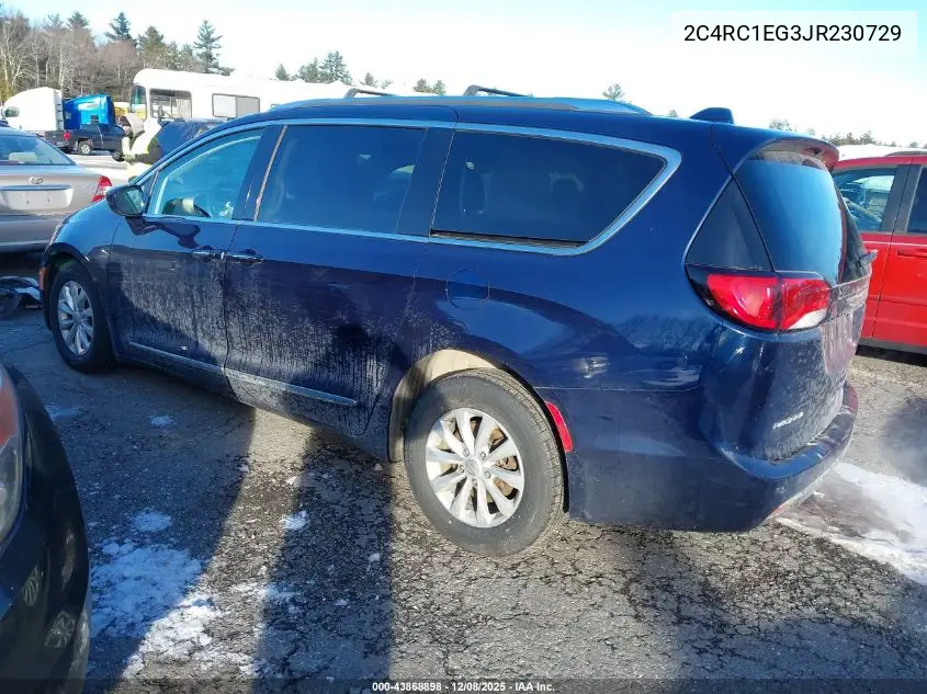 2C4RC1EG3JR230729 2018 Chrysler Pacifica Touring L Plus