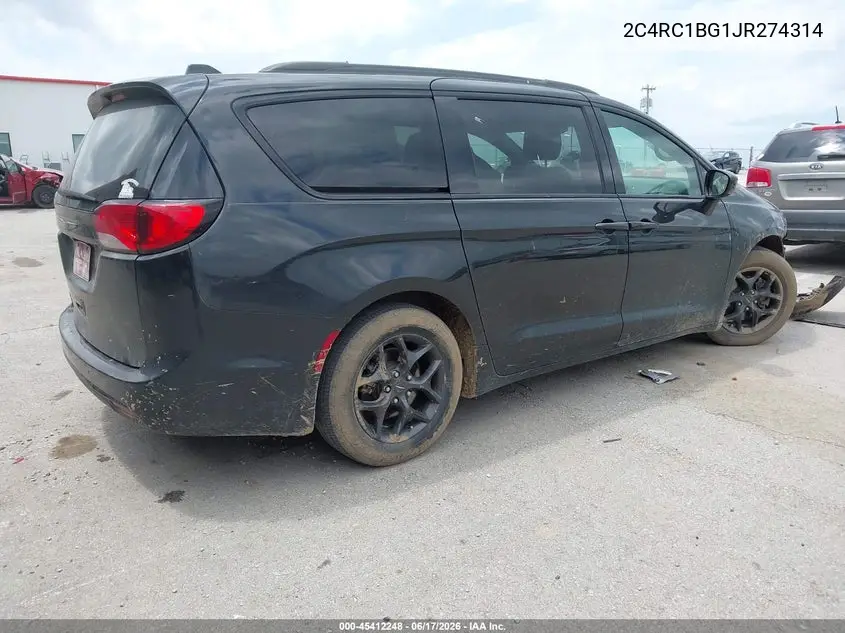2018 Chrysler Pacifica Touring L VIN: 2C4RC1BG1JR274314 Lot: 45412248