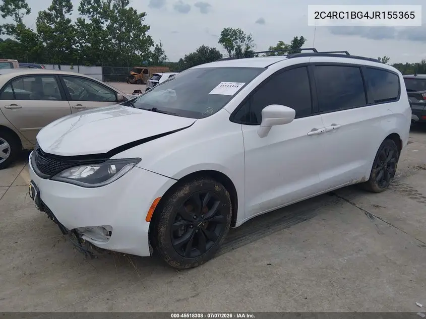 2018 Chrysler Pacifica Touring L VIN: 2C4RC1BG4JR155365 Lot: 45518308