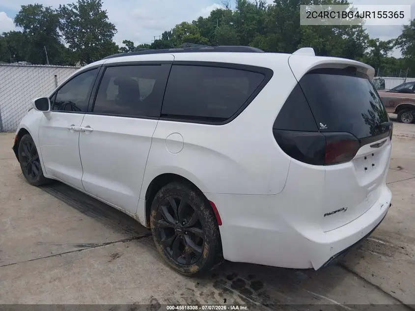 2018 Chrysler Pacifica Touring L VIN: 2C4RC1BG4JR155365 Lot: 45518308