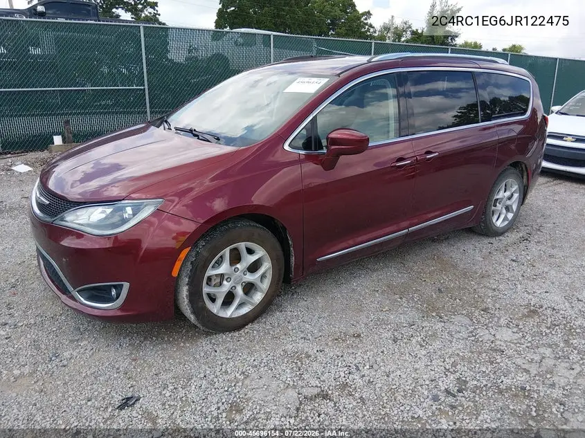 2018 Chrysler Pacifica Touring L Plus VIN: 2C4RC1EG6JR122475 Lot: 45696154