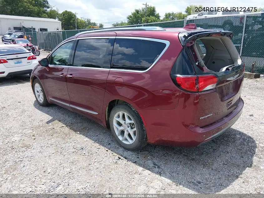 2018 Chrysler Pacifica Touring L Plus VIN: 2C4RC1EG6JR122475 Lot: 45696154
